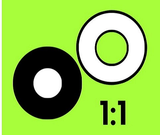1 to 1 logo